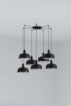 Подвесной светильник Faro Подвесной светильник Tatawin M 7L черный арт. 163815