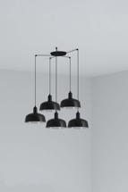 Подвесной светильник Faro Подвесной светильник Tatawin M 5L черный арт. 163829