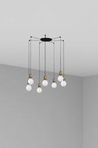 Подвесной светильник Faro Люстра Art 7L состаренное золото арт. 107784