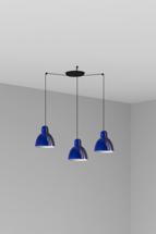 Подвесной светильник Faro VENICE 200 3L Подвесной светильник кобальтовый синий 1xE27 3L арт. 184553