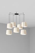 Подвесной светильник Faro Подвесной светильник Conga белого цвета 7L арт. 113652