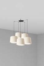 Подвесной светильник Faro Подвесной светильник Conga белого цвета 5L арт. 113689