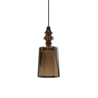 Подвесной светильник Karman Подвесной светильник Alibaglass Bronze арт. SE316BF INT + SR001AN INT