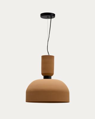 Подвесной светильник La Forma (ех Julia Grup) Подвесной светильник Nibla из металла с терракотовым эффектом Ø40см арт. 262297