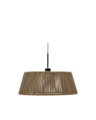 Подвесной светильник La Forma (ех Julia Grup) Абажур подвесного светильника Aldet из серого веревочного шнура Ø46 см арт. 261783