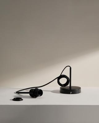 Подвесной светильник La Forma (ех Julia Grup) Крепление для металлического потолочного светильника Fulvia с черной отделкой арт. 109624