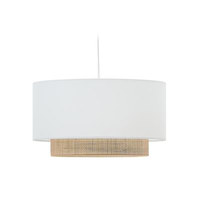 Подвесной светильник La Forma (ех Julia Grup) Erna Плафон из бамбука с натуральной белой отделкой Ø 60 см арт. 196101