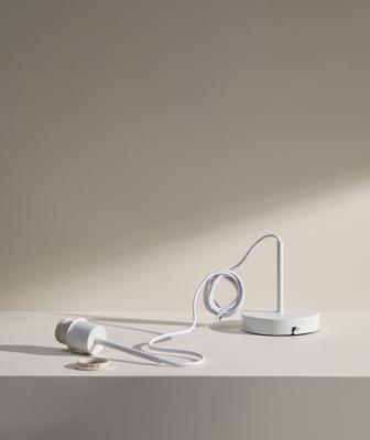 Подвесной светильник La Forma (ех Julia Grup) Основание металлического светильника Fluvia белого цвета, 250 см арт. 217324