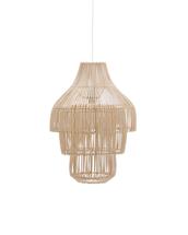 Подвесной светильник La Forma (ех Julia Grup) Janoa Абажур подвесного светильника из ротанга Ø38 см арт. 264468