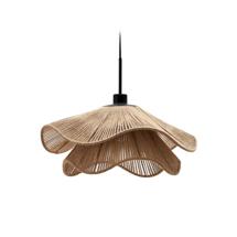 Подвесной светильник La Forma (ех Julia Grup) Плафон Pontos из джута с натуральной отделкой, 50 см арт. 166224