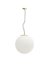 Подвесной светильник La Forma (ех Julia Grup) Подвесной светильник Brisia из металла в латунной отделке со стеклянным плафоном Ø50 см арт. 445195