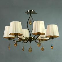 Подвесной светильник Mantra BX03203/6 Bronze Cream арт. 096759