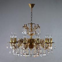 Подвесной светильник Mantra Люстра Granada Ambiente 10L 2118/10 AB Tear Drop арт. 096644