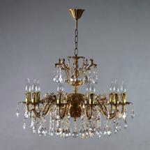 Подвесной светильник Mantra Люстра Granada Ambiente 10L 2118/10 AB Tear Drop арт. 096644