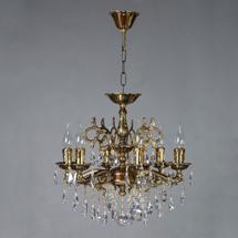 Подвесной светильник Mantra Люстра Leon Ambiente 6L 2128/6 PB Tear Drop арт. 096453