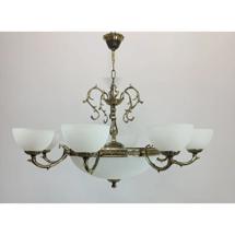 Подвесной светильник Mantra 7140/8 AB Люстра арт. 481719