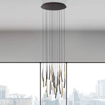 Подвесной светильник Mantra 9377+9240 (24L) Подвесная люстра BOOMERANG арт. 499050