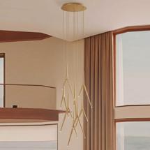 Подвесной светильник Mantra 9368+9229 (8L) Подвесная люстра ARRECIFE арт. 499022