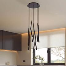 Подвесной светильник Mantra 9369+9240 (8L) Подвесная люстра BOOMERANG арт. 499042