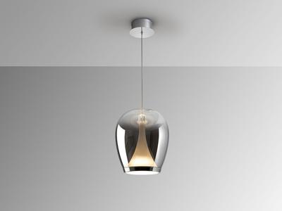 Подвесной светильник Schuller Suspiro Подвесной светильник хром/коричневый D25 арт. 263402