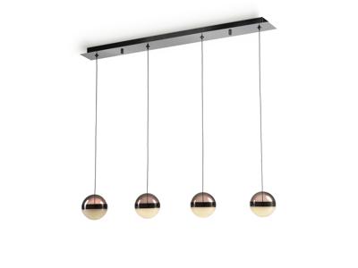 Подвесной светильник Schuller Подвесной светильник Orbes 4L черный хром арт. 215858