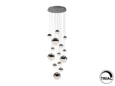 Подвесной светильник Schuller Подвесной светильник Sphere 14L LED Ø60 X500H DIM хром арт. 098374