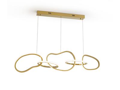 Подвесной светильник Schuller Люстра Nexo 5L золотая арт. 215874