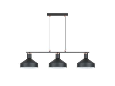 Подвесной светильник Schuller Irias Люстра 3L черный/медный арт. 263278