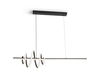 Подвесной светильник Schuller Люстра Tornado черная арт. 215892