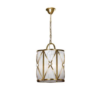 Подвесной светильник Schuller Люстра Esparta 3L золотая арт. 156292