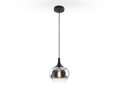 Подвесной светильник Schuller Подвесной светильник Opaz 1L черный/дымчатый D19 арт. 215880