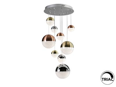 Подвесной светильник Schuller Подвесной светильник Sphere 9L LED Ø50 DIM разноцветный арт. 098216