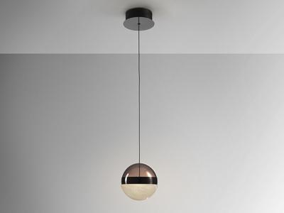 Подвесной светильник Schuller Подвесной светильник Orbes1L D15 черный хром арт. 215856