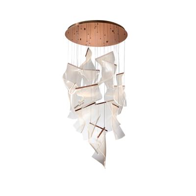 Подвесной светильник Schuller Подвесной светильник Velos 14L розовое золото арт. 088155