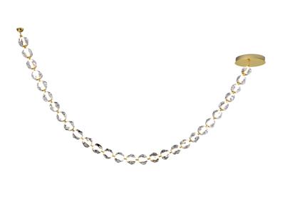 Подвесной светильник Schuller Люстра Zaria II 29L- золотой/жемчужный DIM арт. 263364