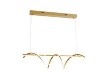 Подвесной светильник Schuller Asure Люстра золотая арт. 263392