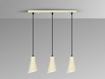 Подвесной светильник Schuller Bera Люстра 3L кремовый арт. 439126