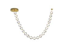 Подвесной светильник Schuller Люстра Zaria II 21L- золотой/жемчужный DIM арт. 263362