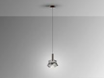 Подвесной светильник Schuller Подвесной светильник Scarlet 1L серебристый арт. 250797