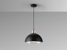Подвесной светильник Schuller Polo Подвесной светильник 1L матовый, черный арт. 439128