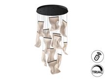 Подвесной светильник Schuller Velos Люстра 13L черная DIMABLE арт. 299499