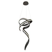 Подвесной светильник Schuller Amara Люстра вертикальная черный матовый арт. 420351