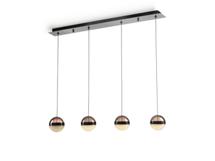 Подвесной светильник Schuller Подвесной светильник Orbes 4L черный хром арт. 215858