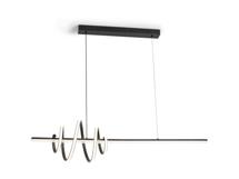 Подвесной светильник Schuller Люстра Tornado черная арт. 215892