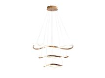 Подвесной светильник Schuller Люстра Naos 3L золотая D80 арт. 263318