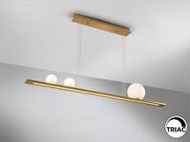 Подвесной светильник Schuller Подвесной светильник Mila золотой арт. 250827