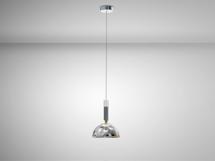 Подвесной светильник Schuller Подвесной светильник Charlize 1L серебристый арт. 250773