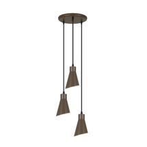 Подвесной светильник Schuller Bera Люстра 3L коричневый арт. 439124