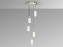 Подвесной светильник Schuller Alfara Подвесной светильник 5L кремовый D35 арт. 465745