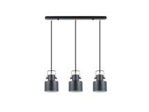 Подвесной светильник Schuller Erika Линейный подвес 3L черный-медный арт. 263272